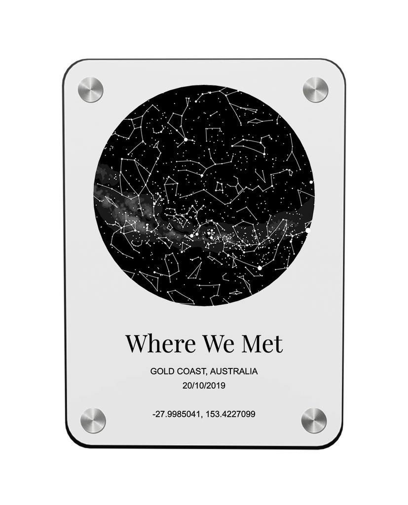 Night Sky Plaque - Magnet