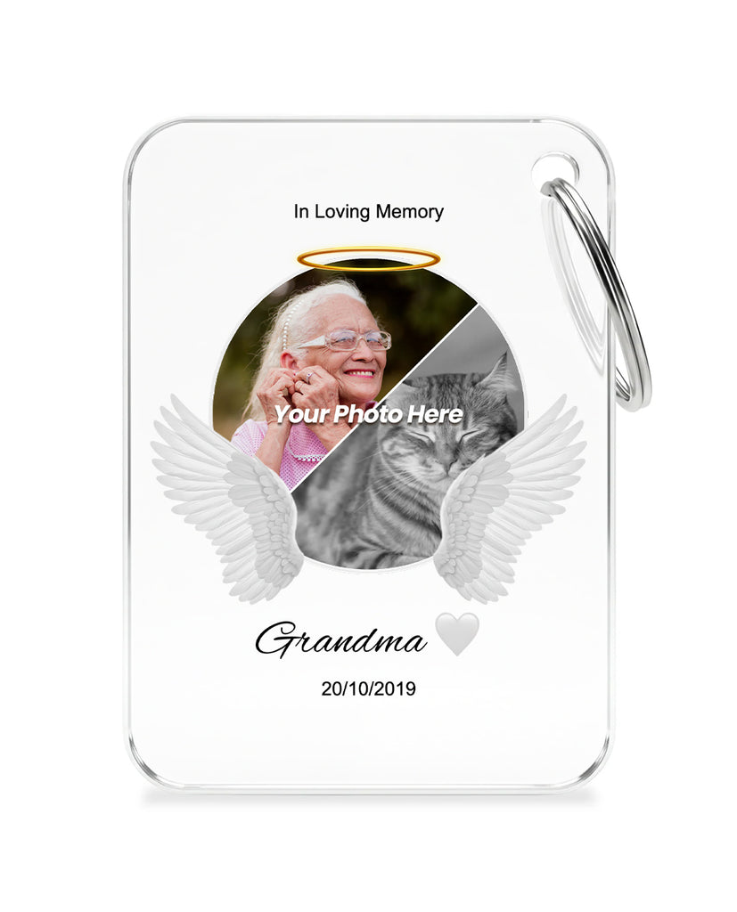 Memorial Plaque - Keychain