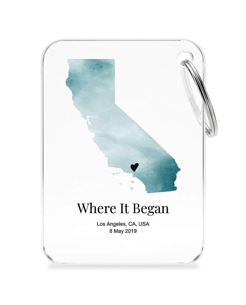 Country Plaque - Keychain