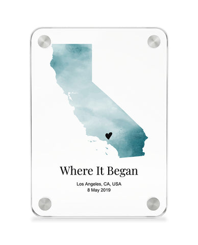 Country Plaque - Magnet