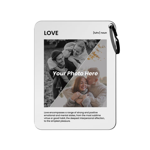 Testimony Plaque - Keychain