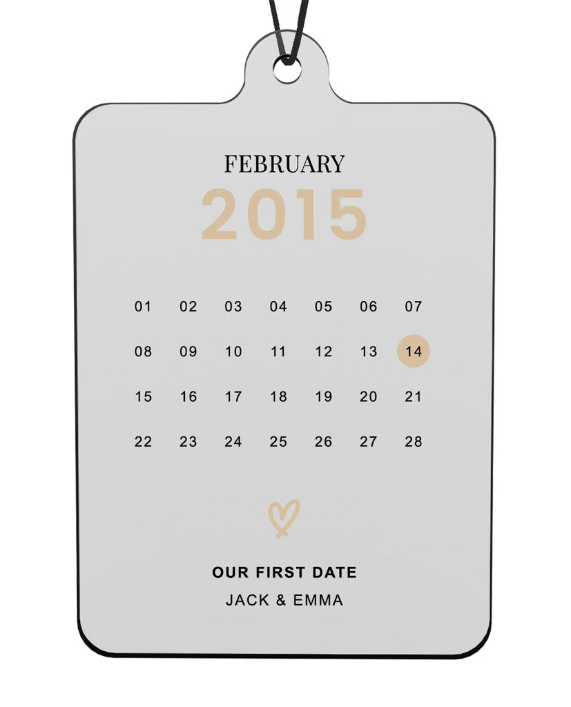 Calendar Plaque - Ornament