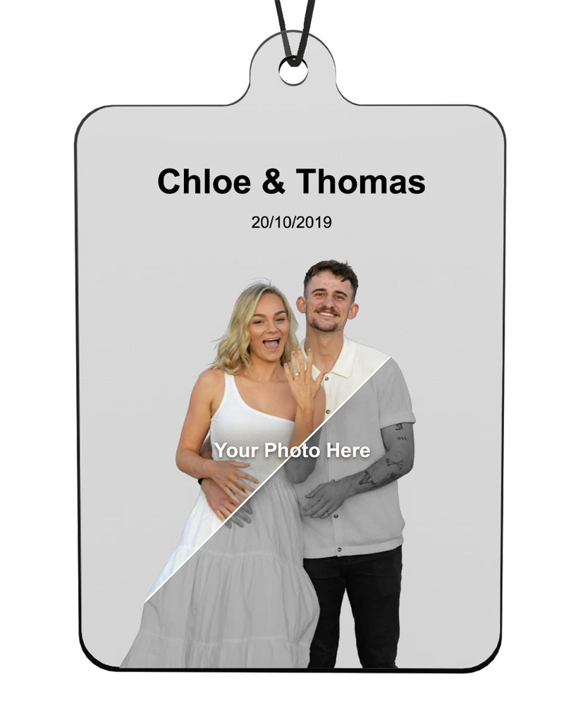 Cutout Portrait Plaque - Ornament