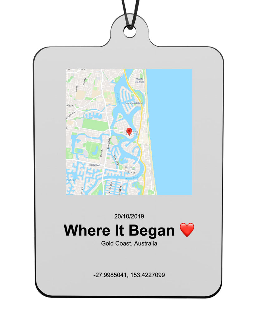 Map Plaque - Ornament