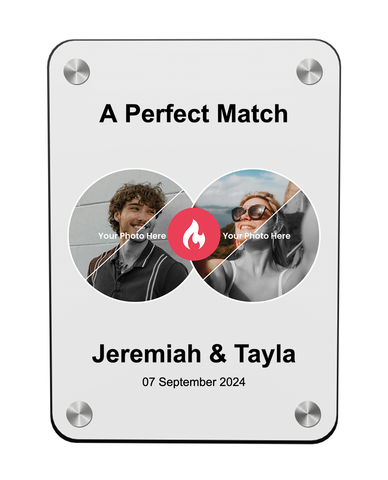 Perfect Match Plaque - Magnet