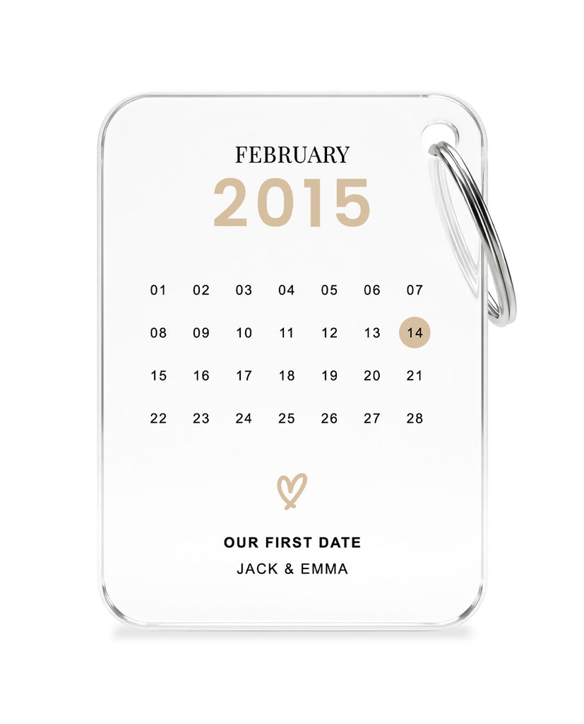 Calendar Keychain