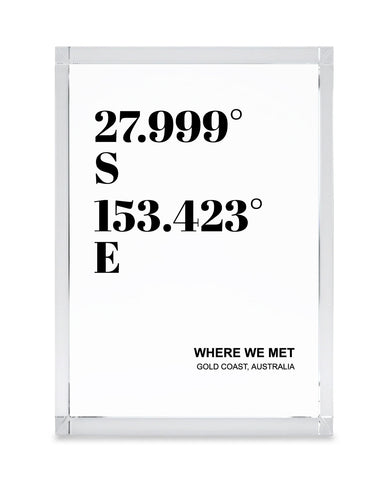 Coordinates Block