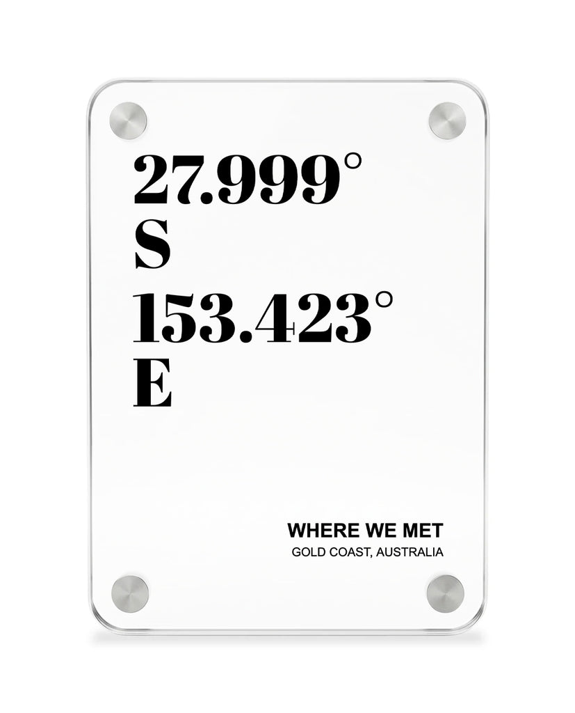 Coordinates Magnet