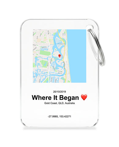 Map Keychain