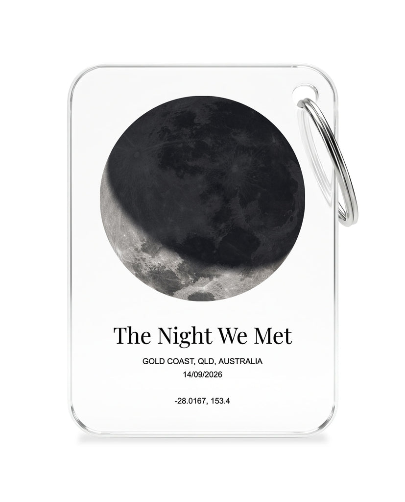 Moon Phase Keychain