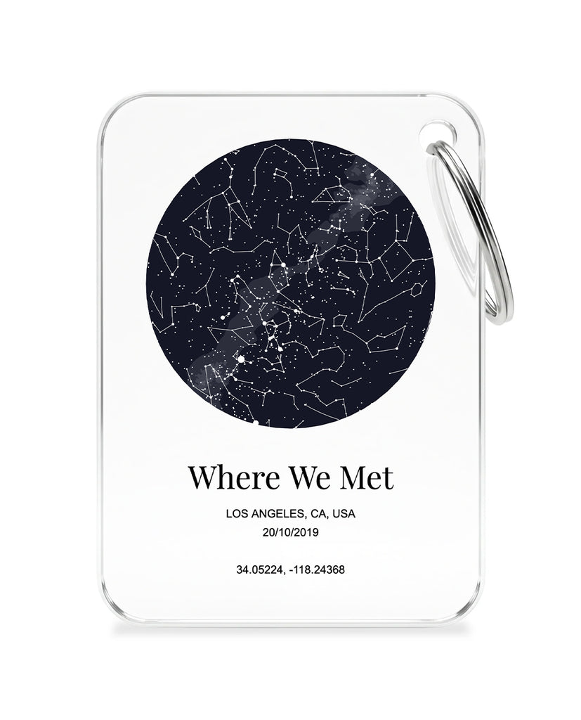 Night Sky Keychain