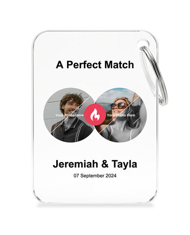 Perfect Match Keychain