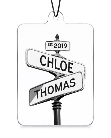 Street Sign Ornament