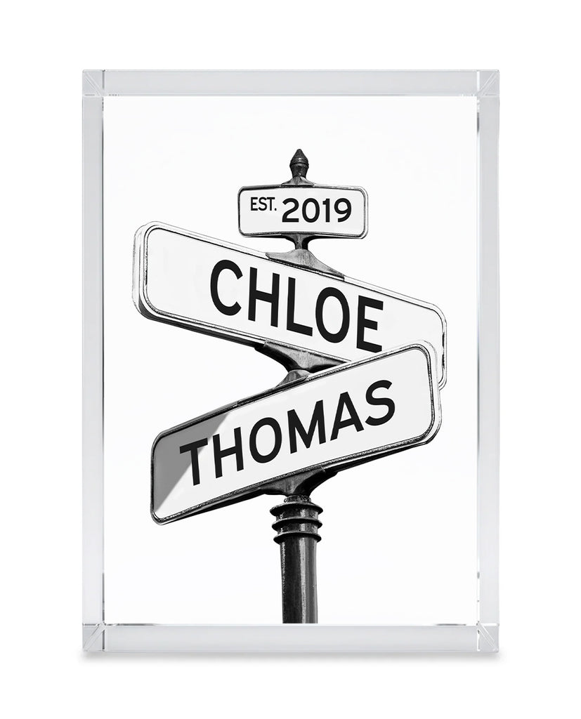 Street Sign Block