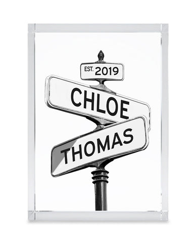 Street Sign Block