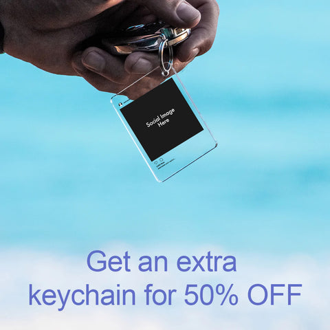 50% Off Extra Keychain